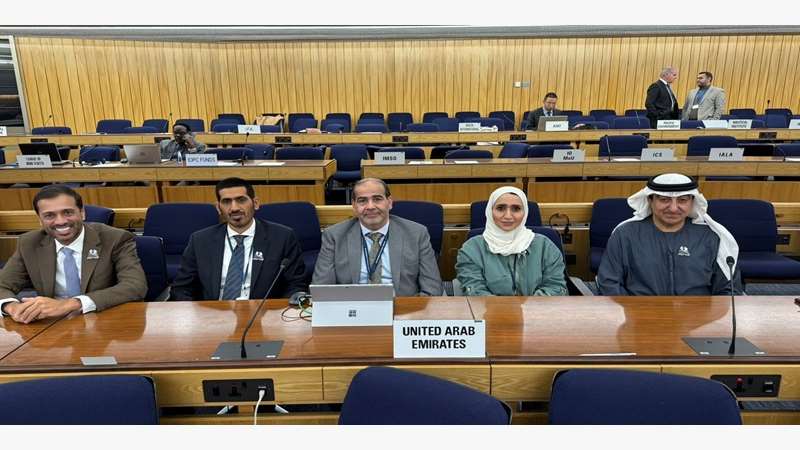 high-level UAE delegation in the IMO Council meeting at its headquarters in London.jpg