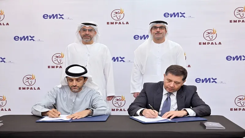 ترجمةً لدور "الوزارة" في تطوير التنقل الكهربائي... إي أم أكس وإمبالا توقعان اتفاقية لاستخدام الدراجات الكهربائية في عمليات التوصيل دعماً للتنقل الأخضر